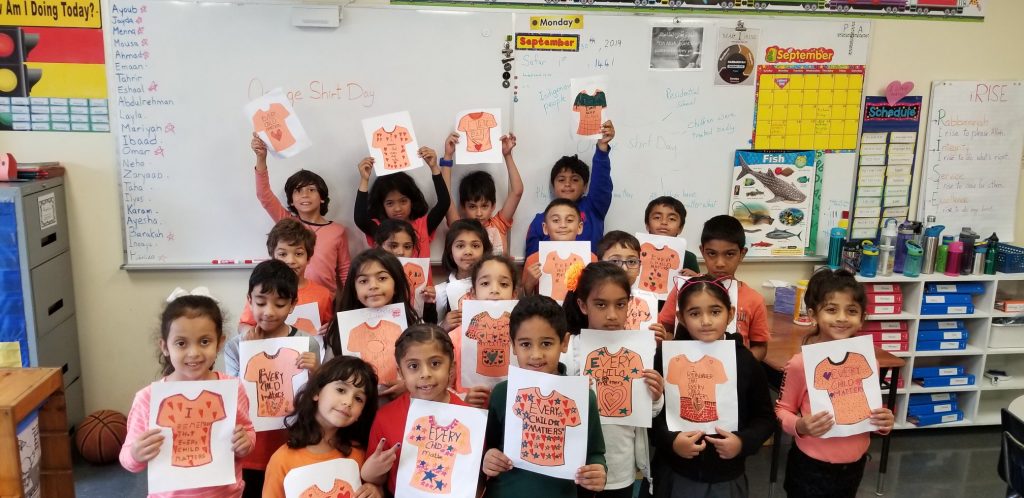 MAC Schools Observe #OrangeShirtDay