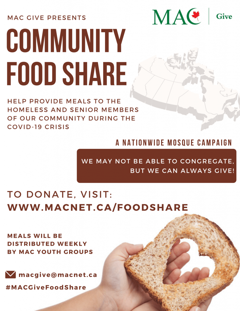 MAC Give Food Share Campaign