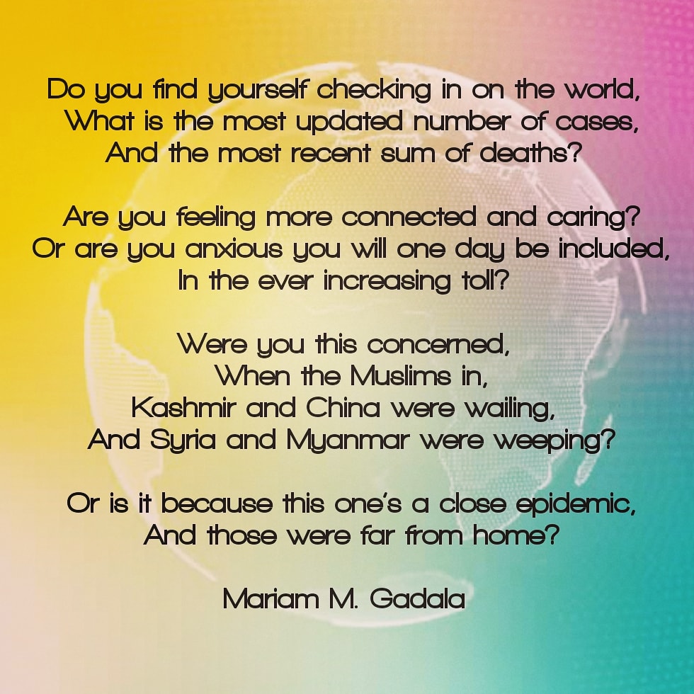 Checking in on the World | Mariam M. Gadala