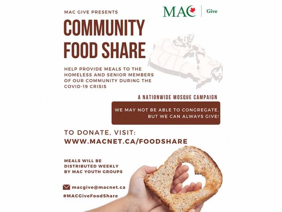 MAC Give Community Food Share Campaign Offering Support Nationally