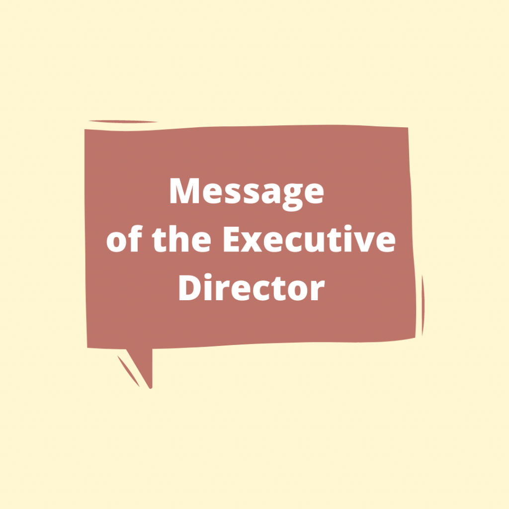 Message from the Executive Director