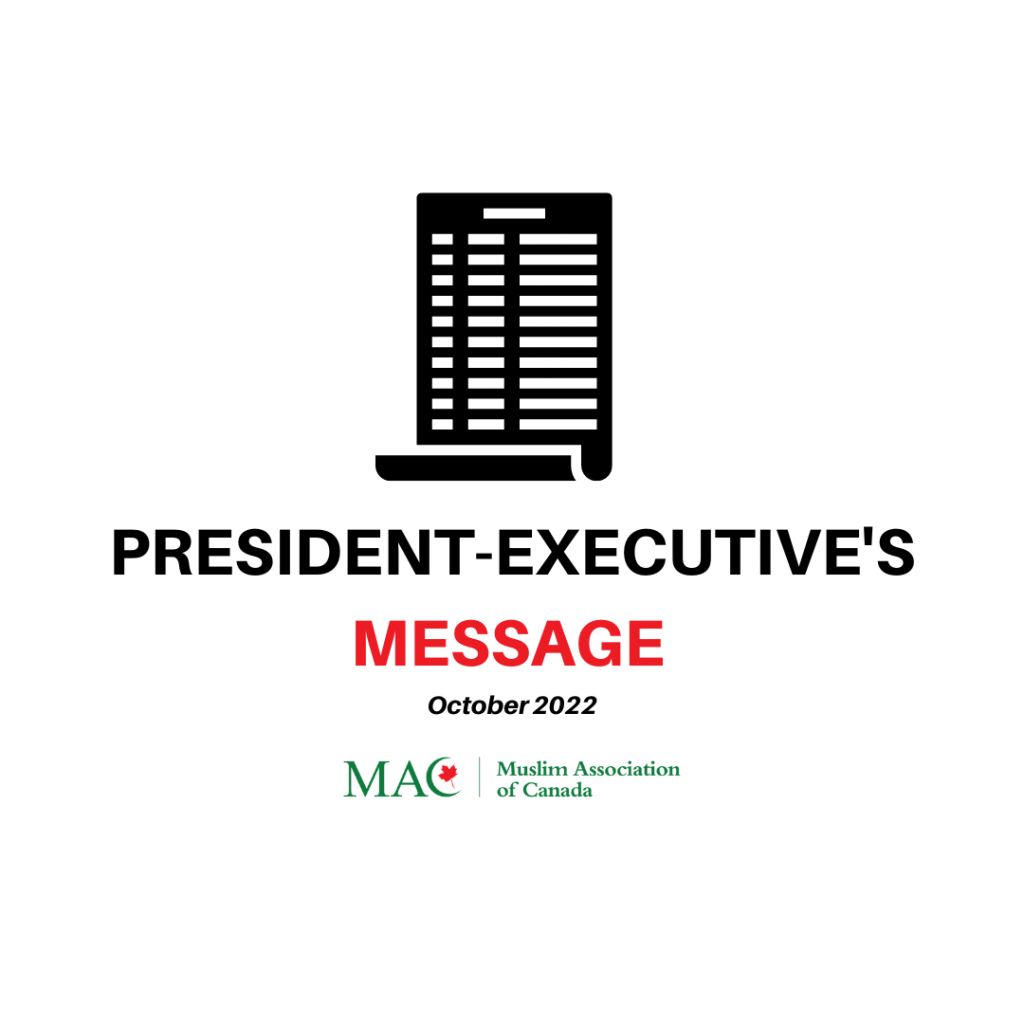 Message from the President-Executive