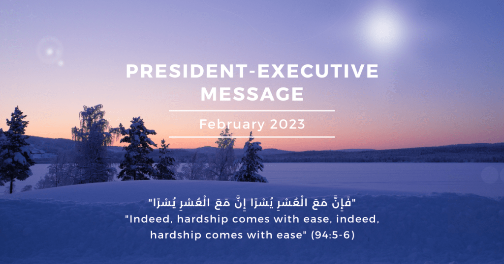 President-Executive Message - February 2023