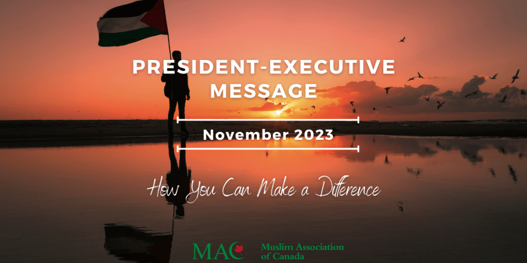 President-Executive Message – November 2023