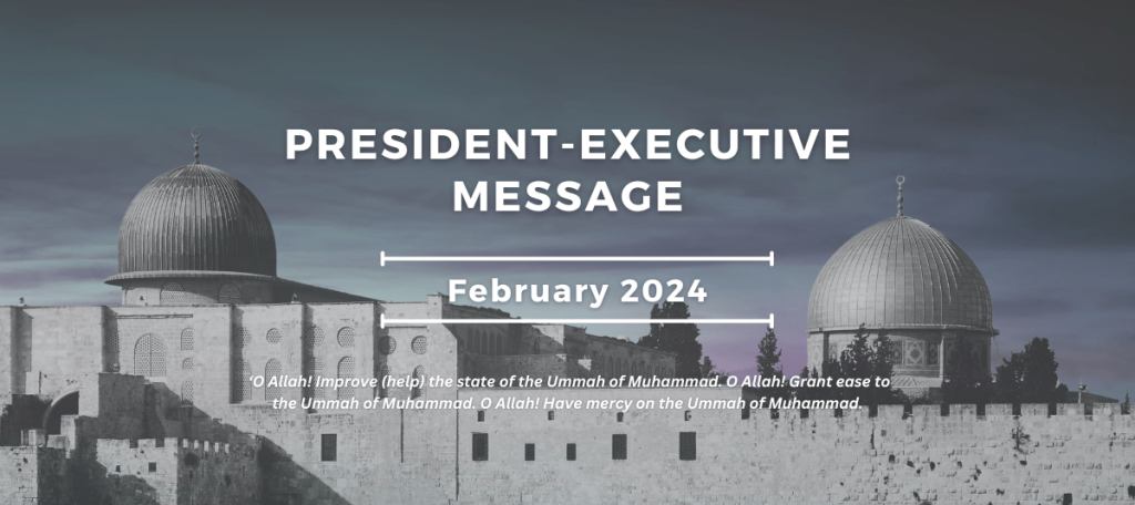President-Executive Message – February 2024